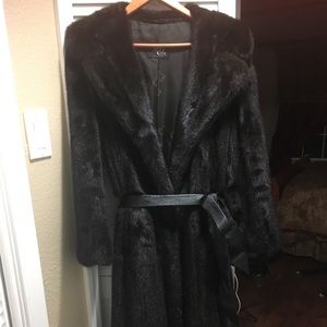 Black Diamond Mink Coat